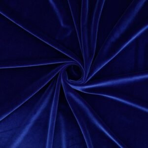 Velvet Fabric Royal Blue-190GSM