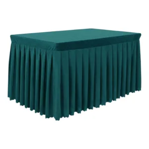 Center Table Cover Velvet Rama-Green (1.6"x3')