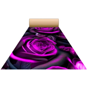Non Woven Digital 3D & 5D Wedding Carpets, Marriage Hall, Events, Exhibitions, and other commercial use  (Model-2411) Size-5 Feet & 10 Feet, Length-45MTR