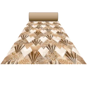 Non Woven Digital 3D & 5D Wedding Carpets, Marriage Hall, Events, Exhibitions, & other Commercial use  (Design-2429) Size-5 Feet & 10 Feet, Length-45MTR