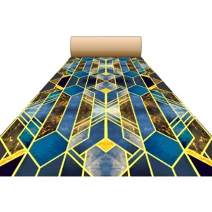 Non Woven Digital 3D & 5D Wedding Carpets, Marriage Hall, Events, Exhibitions,Functions and other commercial use  (Model-2514) Size-5 Feet & 10 Feet, Length-45MTR