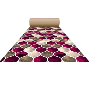 Non Woven Digital 3D & 5D Wedding Carpets, Marriage Hall, Events, Exhibitions,Functions and other commercial use  (Model-2562) Size-5 Feet & 10 Feet, Length-45MTR