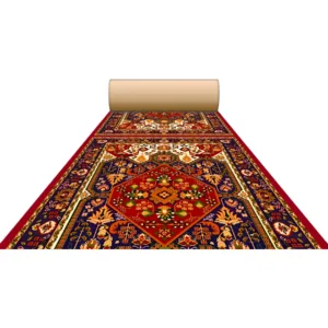 Non Woven Digital 3D & 5D Wedding Carpets, Marriage Hall, Events, Exhibitions,Functions and other commercial use  (Model-2590) Size-5 Feet & 10 Feet, Length-45MTR