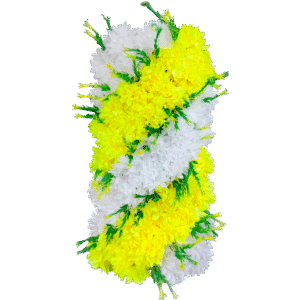 Dahaliya Bagaan with White & Yellow