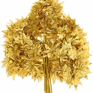 Premium Artificial Orange Maple Leaf | Decoration Leaf Stick for Wedding, Event & Mandap Setup (Copy) (Copy) (Copy)