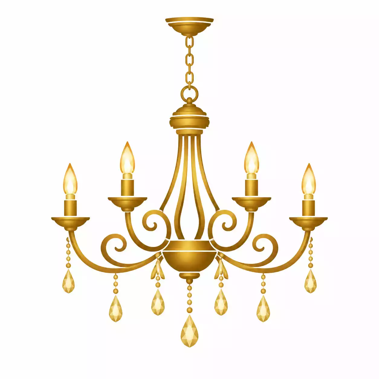 Mandap Chandeliers